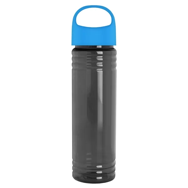 The Slim Fit - 24 oz. Transparent Bottle with Oval Crest... from ASI 40480 Koozie Group