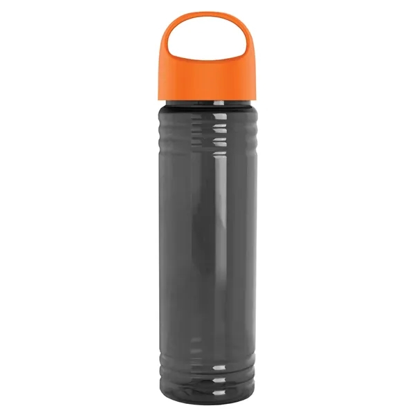 The Slim Fit - 24 oz. Transparent Bottle with Oval Crest... from ASI 40480 Koozie Group