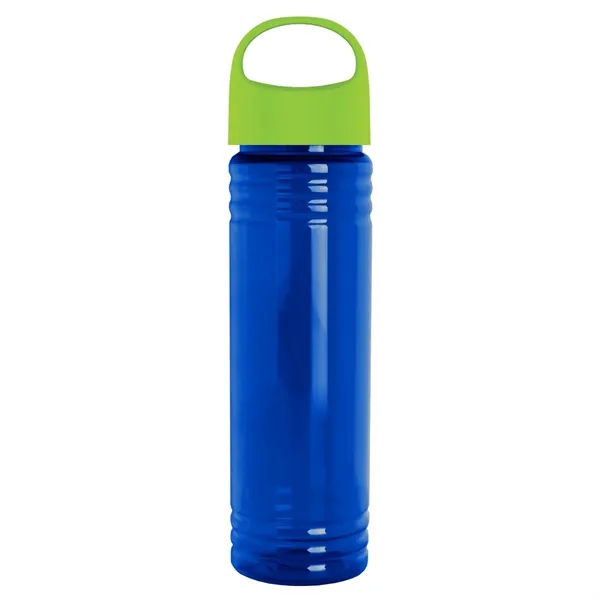 The Slim Fit - 24 oz. Transparent Bottle with Oval Crest... from ASI 40480 Koozie Group