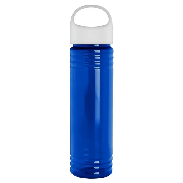 The Slim Fit - 24 oz. Transparent Bottle with Oval Crest... from ASI 40480 Koozie Group