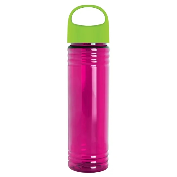 The Slim Fit - 24 oz. Transparent Bottle with Oval Crest... from ASI 40480 Koozie Group