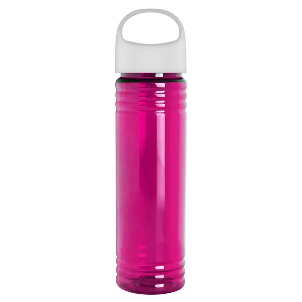 The Slim Fit - 24 oz. Transparent Bottle with Oval Crest... from ASI 40480 Koozie Group