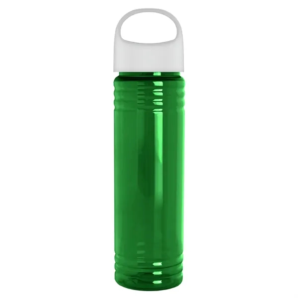 The Slim Fit - 24 oz. Transparent Bottle with Oval Crest... from ASI 40480 Koozie Group