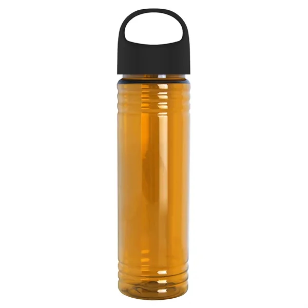 The Slim Fit - 24 oz. Transparent Bottle with Oval Crest... from ASI 40480 Koozie Group