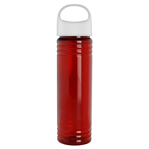 The Slim Fit - 24 oz. Transparent Bottle with Oval Crest... from ASI 40480 Koozie Group