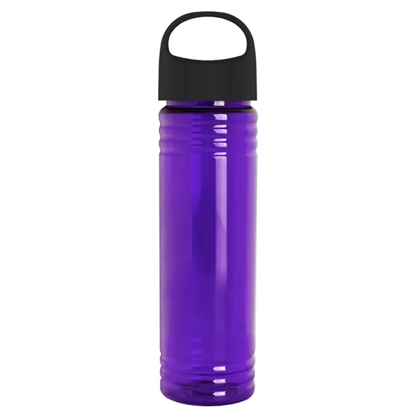 The Slim Fit - 24 oz. Transparent Bottle with Oval Crest... from ASI 40480 Koozie Group