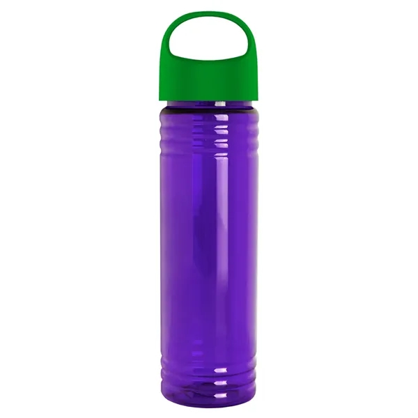 The Slim Fit - 24 oz. Transparent Bottle with Oval Crest... from ASI 40480 Koozie Group