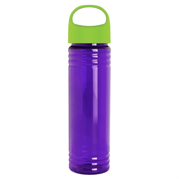 The Slim Fit - 24 oz. Transparent Bottle with Oval Crest... from ASI 40480 Koozie Group