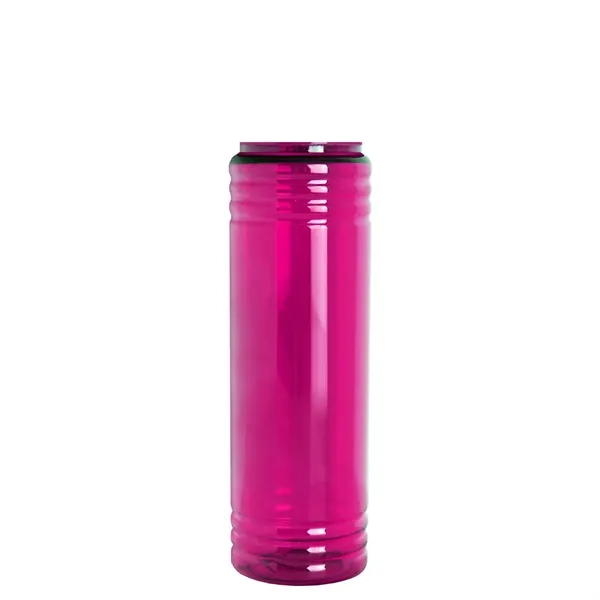 The Slim Fit - 24 oz. Transparent Bottle with Oval Crest... from ASI 40480 Koozie Group