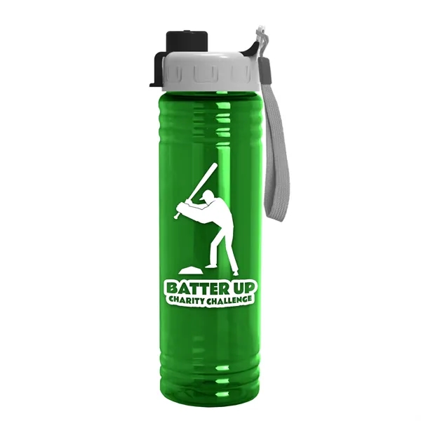 24 oz. Slim Fit Water Bottle with Quick Snap Lid... from ASI 40480 Koozie Group