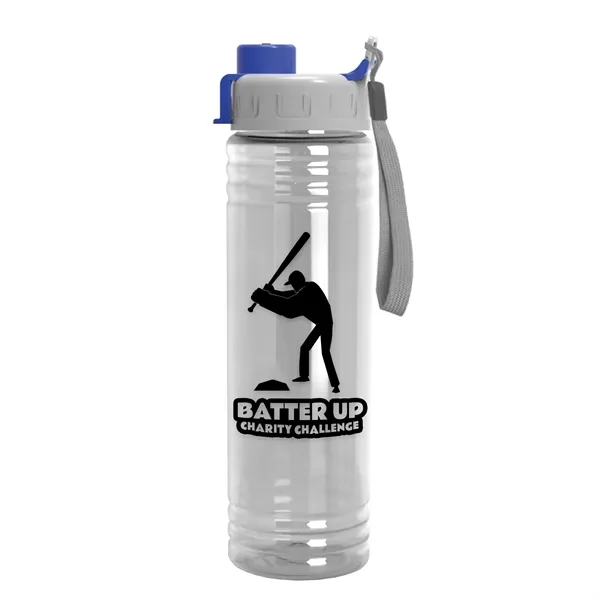 24 oz. Slim Fit Water Bottle with Quick Snap Lid... from ASI 40480 Koozie Group