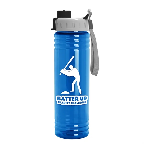 24 oz. Slim Fit Water Bottle with Quick Snap Lid... from ASI 40480 Koozie Group