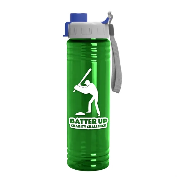24 oz. Slim Fit Water Bottle with Quick Snap Lid... from ASI 40480 Koozie Group