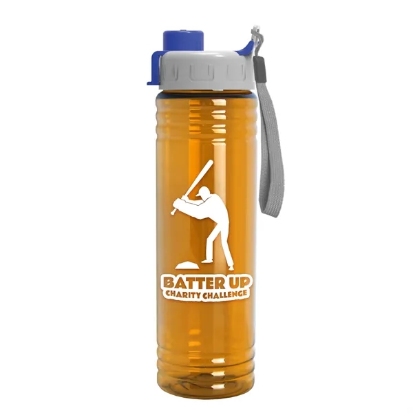 24 oz. Slim Fit Water Bottle with Quick Snap Lid... from ASI 40480 Koozie Group