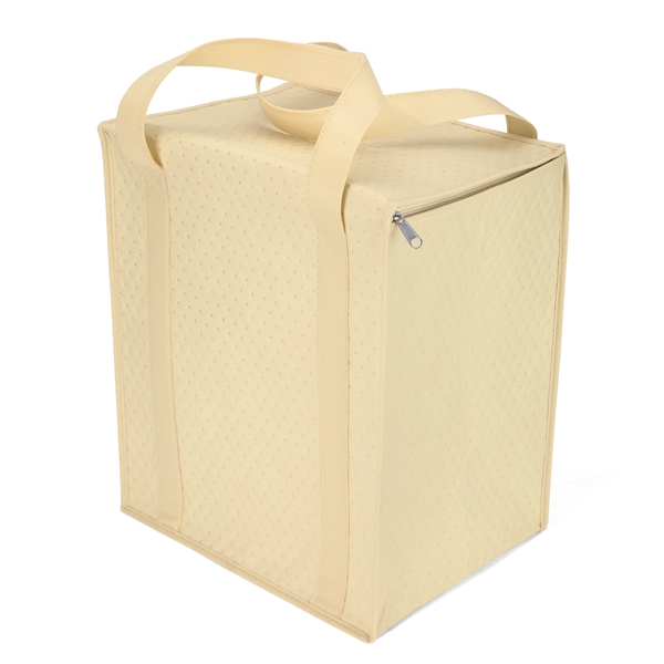 Insulated Non-Woven Tote with thermal foil interior.... from ASI 37940 Bag Makers Inc