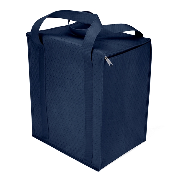 Insulated Non-Woven Tote with thermal foil interior.... from ASI 37940 Bag Makers Inc