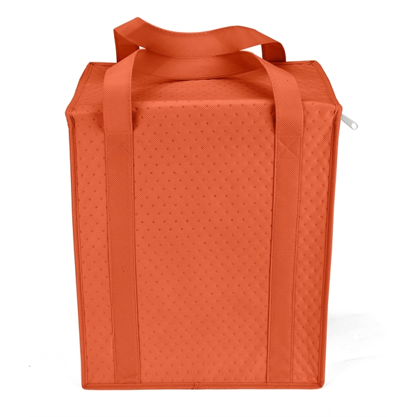 Insulated Non-Woven Tote with thermal foil interior.... from ASI 37940 Bag Makers Inc
