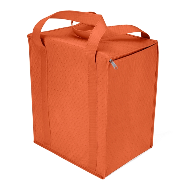 Insulated Non-Woven Tote with thermal foil interior.... from ASI 37940 Bag Makers Inc