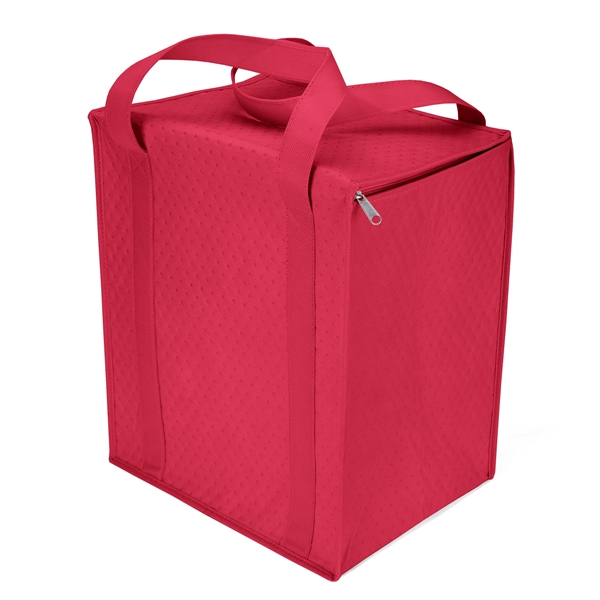 Insulated Non-Woven Tote with thermal foil interior.... from ASI 37940 Bag Makers Inc