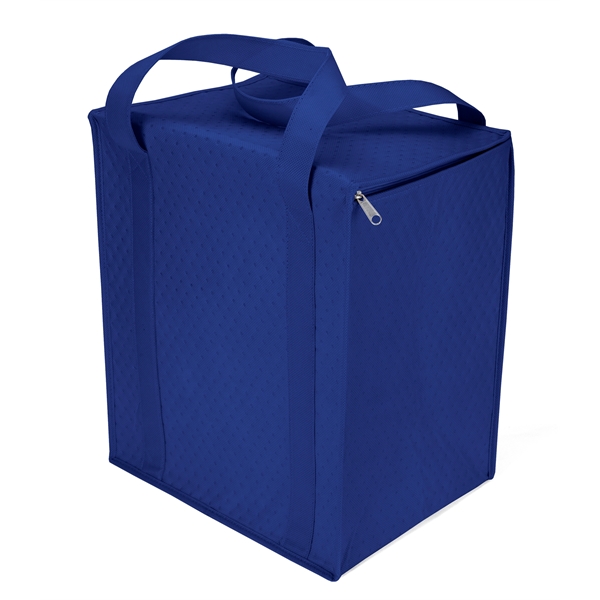 Insulated Non-Woven Tote with thermal foil interior.... from ASI 37940 Bag Makers Inc