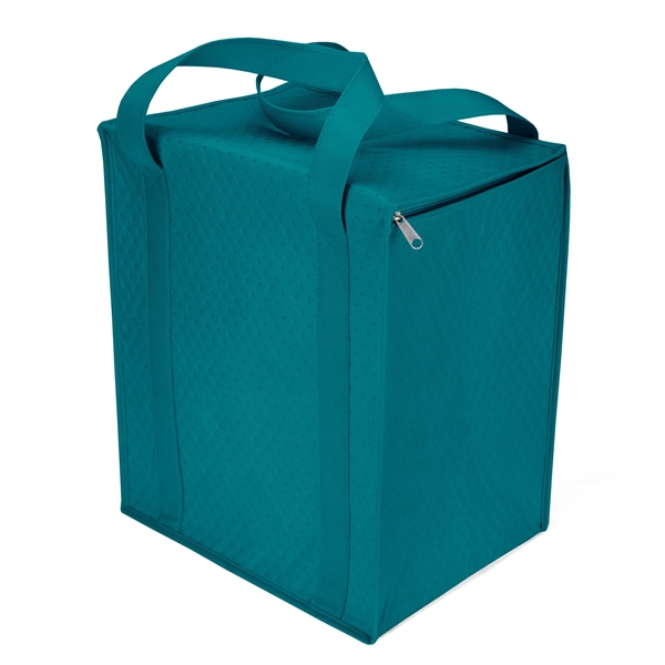 Insulated Non-Woven Tote with thermal foil interior.... from ASI 37940 Bag Makers Inc