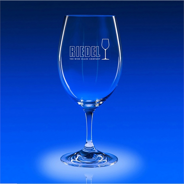 Set of two 18.75 oz. wine glasses with deep etch or... from ASI 62985 J. Charles