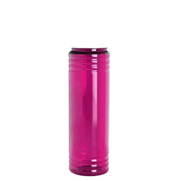 New Slim Cylinder Design 24 oz. Transparent Sport bottles with Straw... from ASI 40480 Koozie Group