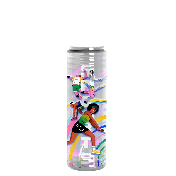New Slim Cylinder Design 24 oz. Transparent Sport bottles with Straw... from ASI 40480 Koozie Group