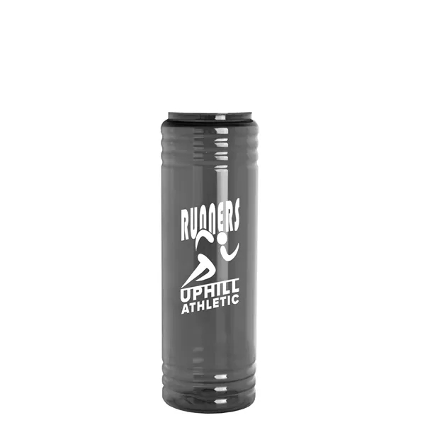New Slim Cylinder Design 24 oz. Transparent Sport bottles with Straw... from ASI 40480 Koozie Group