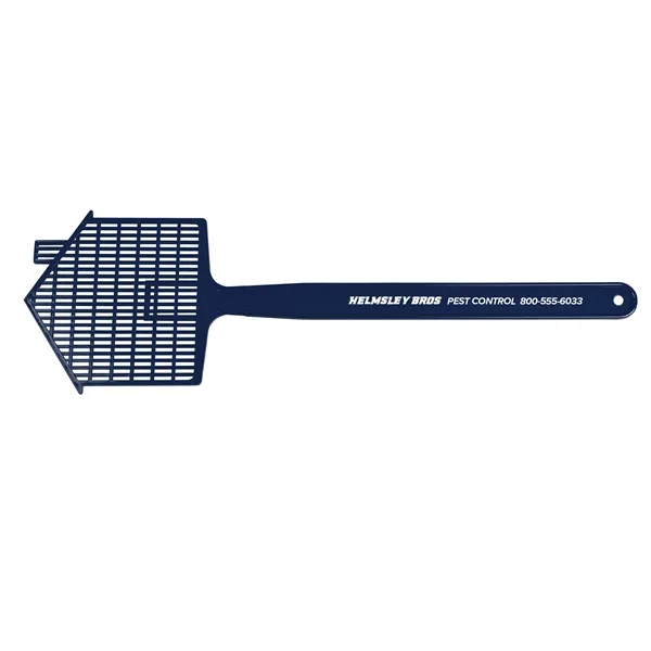 Shaped fly swatter, 16", molded in flexible polyethylene for increased durability.... from ASI 40480 Koozie Group