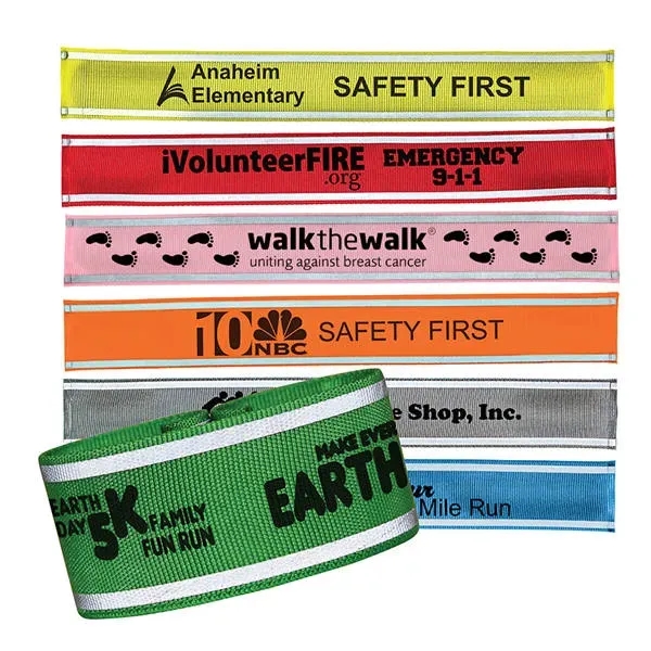 Nylon Reflective Snap Band... from ASI 30270 Aakron Line