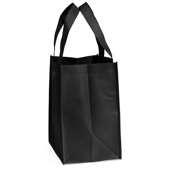Non-Woven Polypropylene grocery tote with dual reinforced handles.... from ASI 37940 Bag Makers Inc
