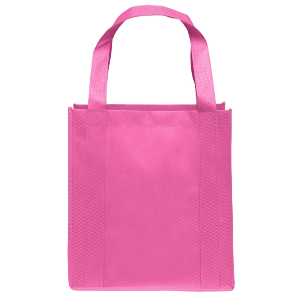 Non-Woven Polypropylene grocery tote with dual reinforced handles.... from ASI 37940 Bag Makers Inc