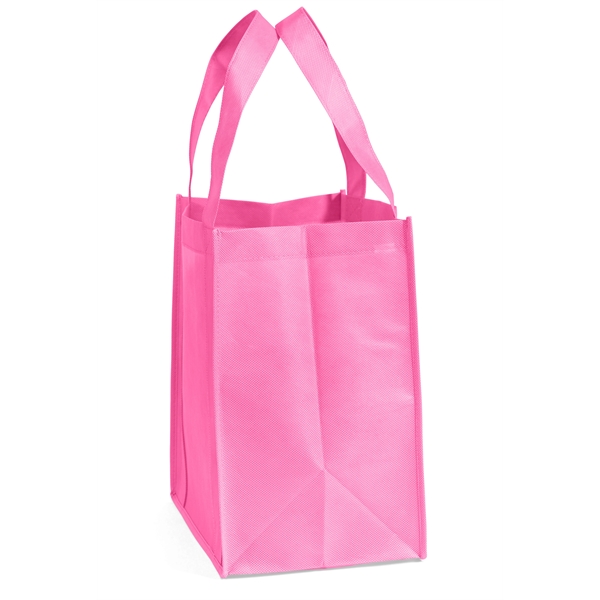 Non-Woven Polypropylene grocery tote with dual reinforced handles.... from ASI 37940 Bag Makers Inc