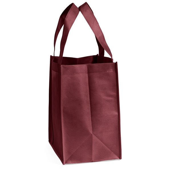 Non-Woven Polypropylene grocery tote with dual reinforced handles.... from ASI 37940 Bag Makers Inc