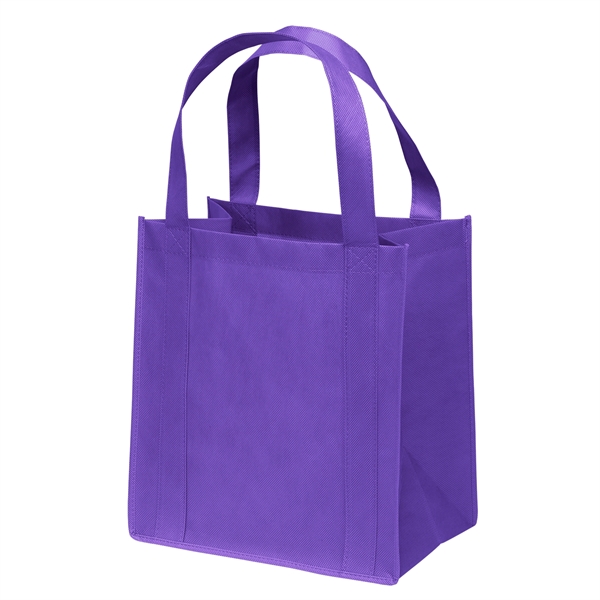 Non-Woven Polypropylene grocery tote with dual reinforced handles.... from ASI 37940 Bag Makers Inc