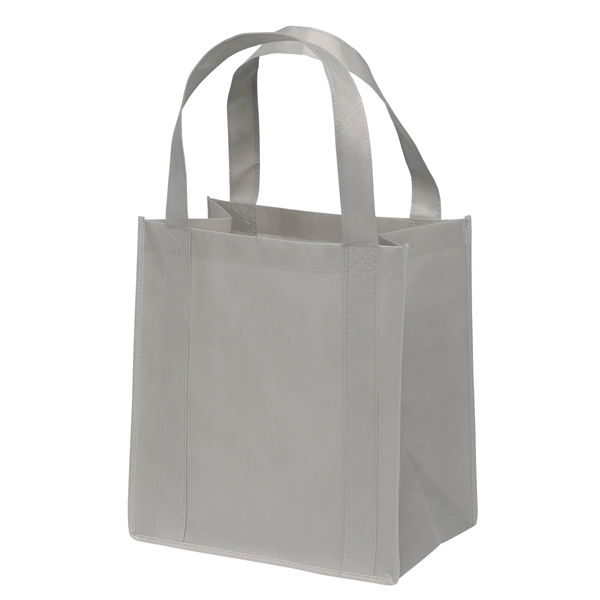 Non-Woven Polypropylene grocery tote with dual reinforced handles.... from ASI 37940 Bag Makers Inc