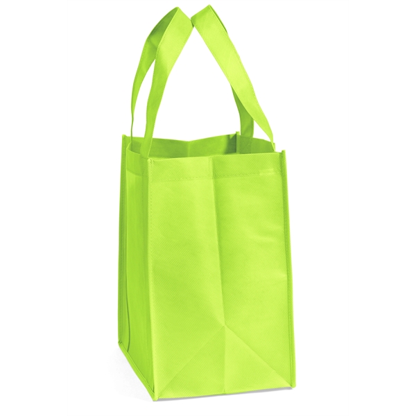 Non-Woven Polypropylene grocery tote with dual reinforced handles.... from ASI 37940 Bag Makers Inc