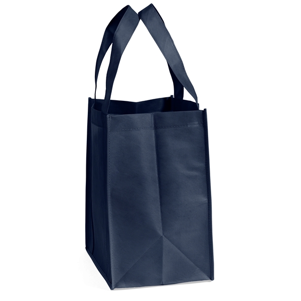 Non-Woven Polypropylene grocery tote with dual reinforced handles.... from ASI 37940 Bag Makers Inc