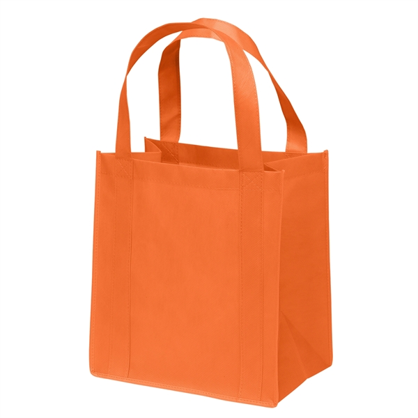 Non-Woven Polypropylene grocery tote with dual reinforced handles.... from ASI 37940 Bag Makers Inc