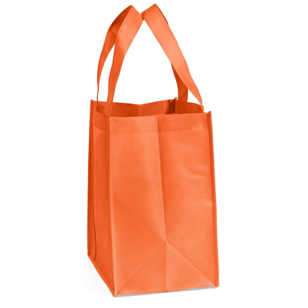 Non-Woven Polypropylene grocery tote with dual reinforced handles.... from ASI 37940 Bag Makers Inc