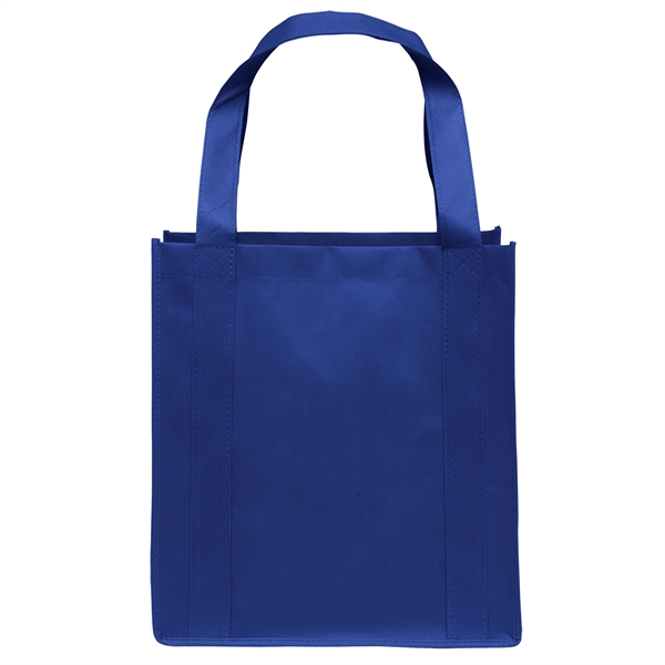 Non-Woven Polypropylene grocery tote with dual reinforced handles.... from ASI 37940 Bag Makers Inc