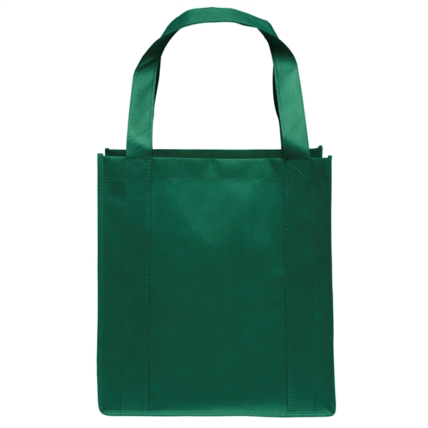Non-Woven Polypropylene grocery tote with dual reinforced handles.... from ASI 37940 Bag Makers Inc