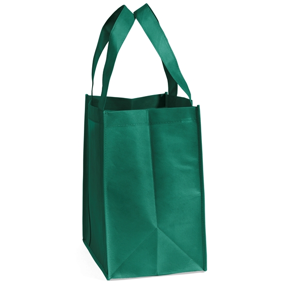 Non-Woven Polypropylene grocery tote with dual reinforced handles.... from ASI 37940 Bag Makers Inc