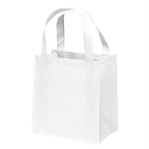 Non-Woven Polypropylene grocery tote with dual reinforced handles.... from ASI 37940 Bag Makers Inc