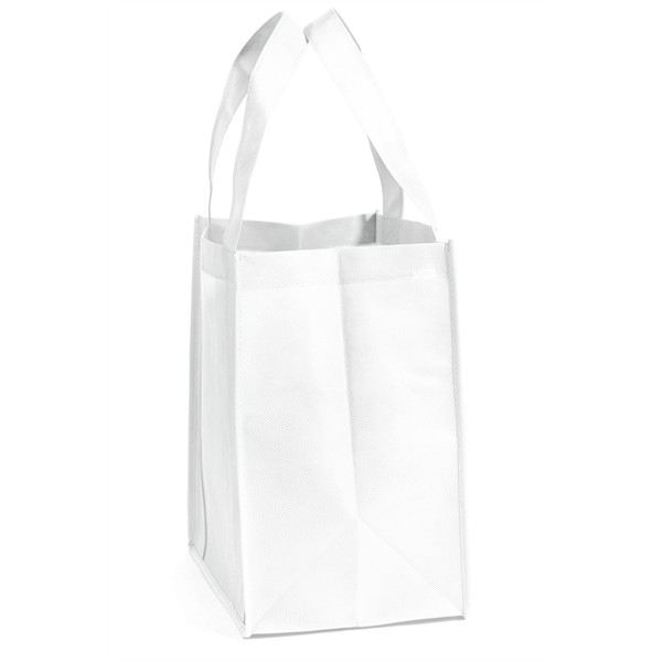 Non-Woven Polypropylene grocery tote with dual reinforced handles.... from ASI 37940 Bag Makers Inc