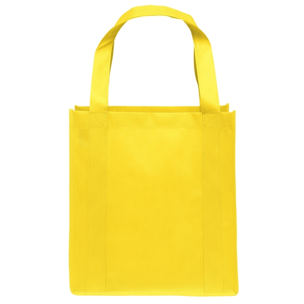Non-Woven Polypropylene grocery tote with dual reinforced handles.... from ASI 37940 Bag Makers Inc
