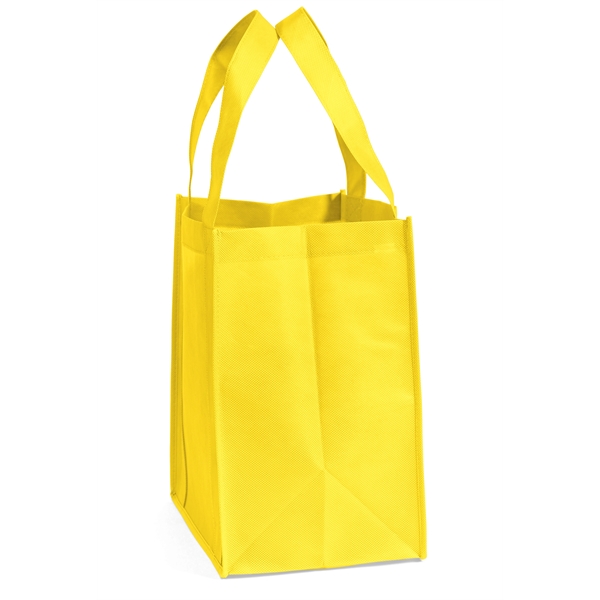 Non-Woven Polypropylene grocery tote with dual reinforced handles.... from ASI 37940 Bag Makers Inc