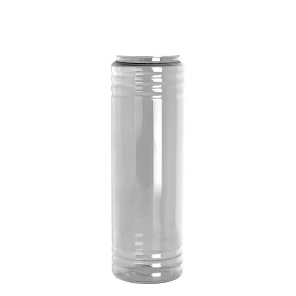 Slim Cylinder Design 24 oz Transparent Sport Bottles with Flip Top... from ASI 40480 Koozie Group