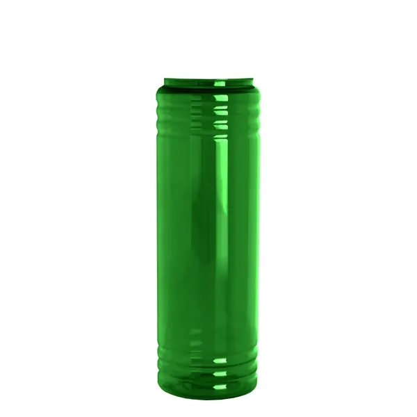 Slim Cylinder Design 24 oz Transparent Sport Bottles with Flip Top... from ASI 40480 Koozie Group